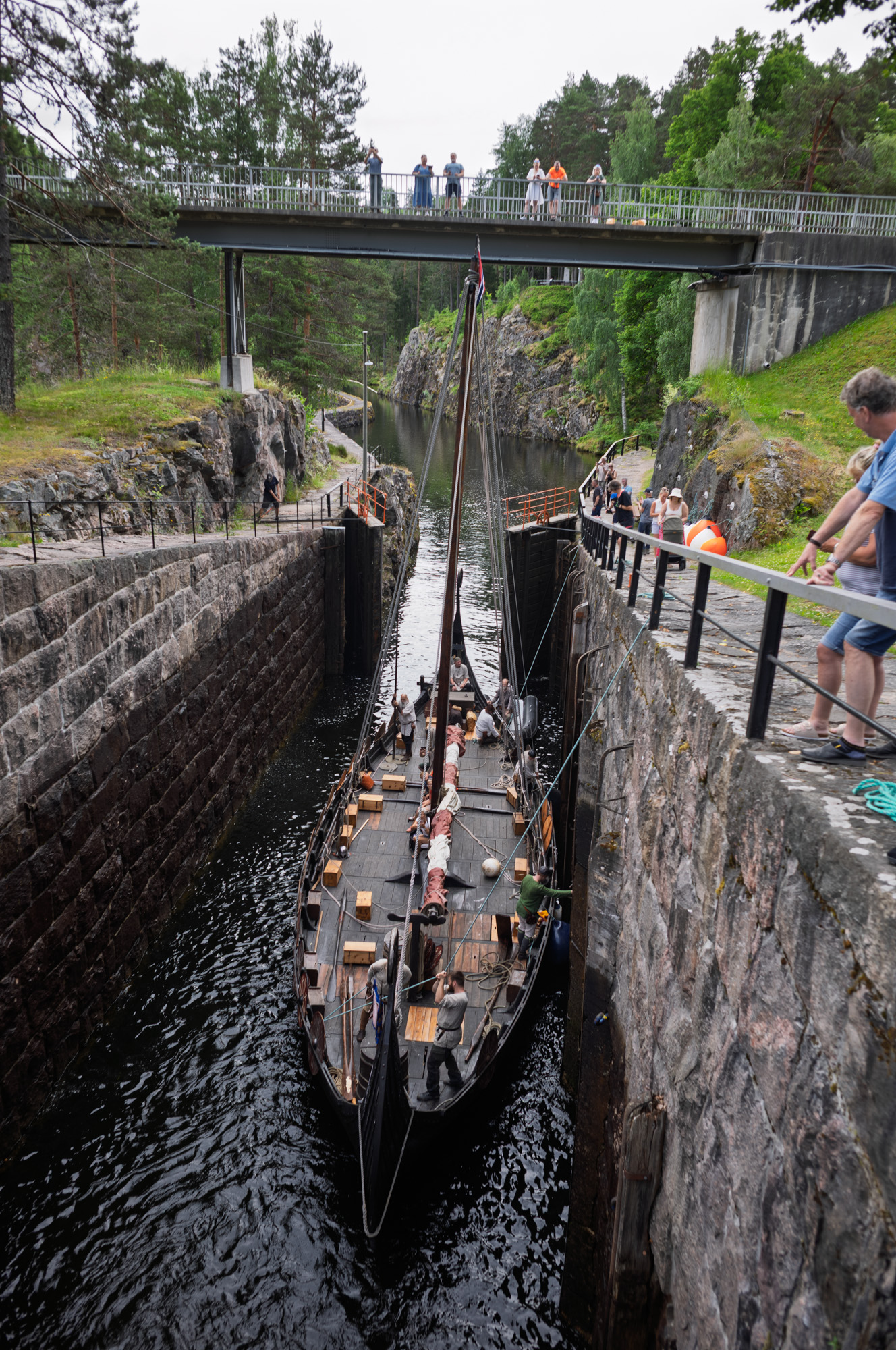  Telemarkskanalen - Vrangfoss sluser 