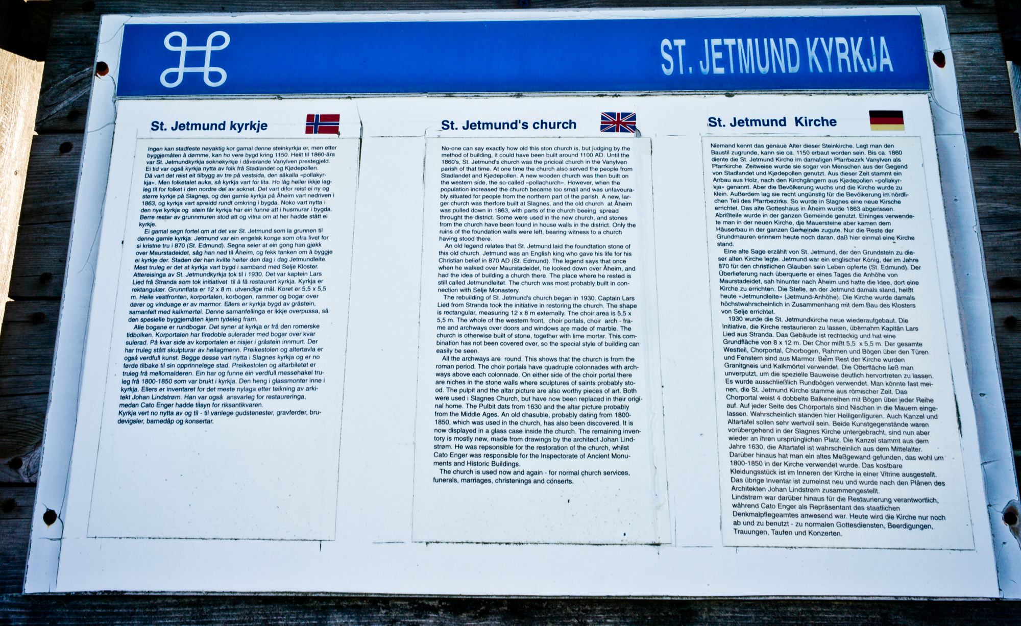 Norsk tittel / English title